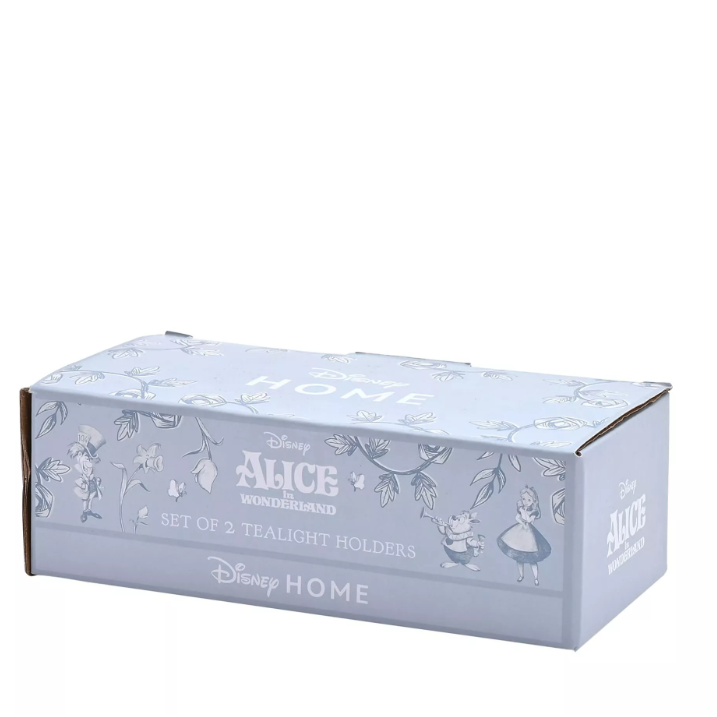 Disney Alice In Wonderland Ceramic Tea Light Holders