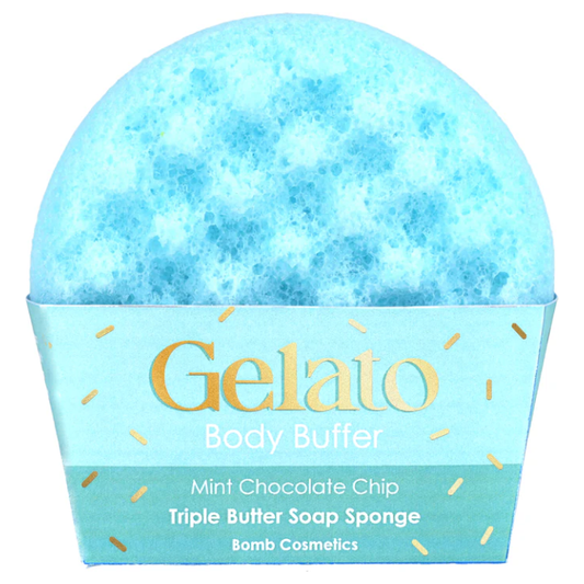 Mint Choc Chip Gelato Body Buffer Soap Sponge