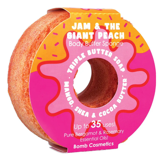 Jam & The Giant Peach Body Buffer Sponge