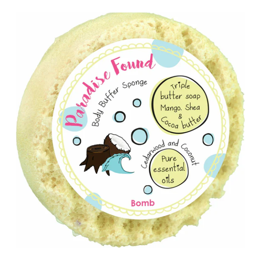 Paradise Found Body Buffer Soap Sponge