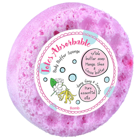 Totes Absorbable Body Buffer Soap Sponge