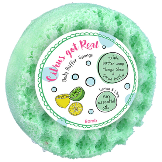 Citrus Got Real Body Buffer Soap Sponge