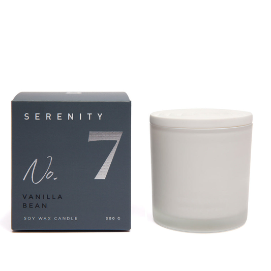 No7 Serenity Vanilla Bean 300g Candle