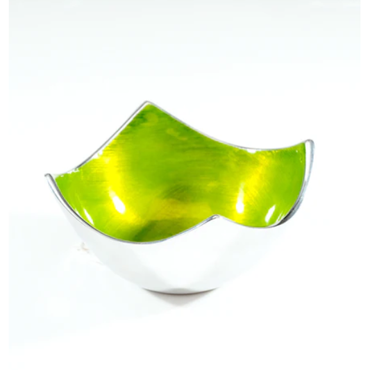 Tilnar Art Aluminium Collection - Square Dish Lime