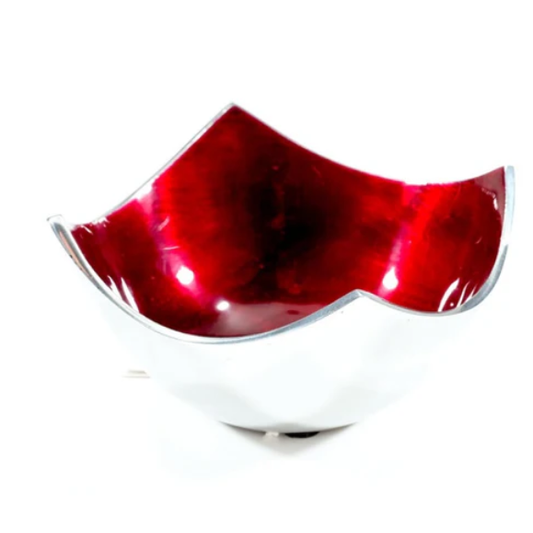 Tilnar Art Aluminium Collection - Square Dish Red