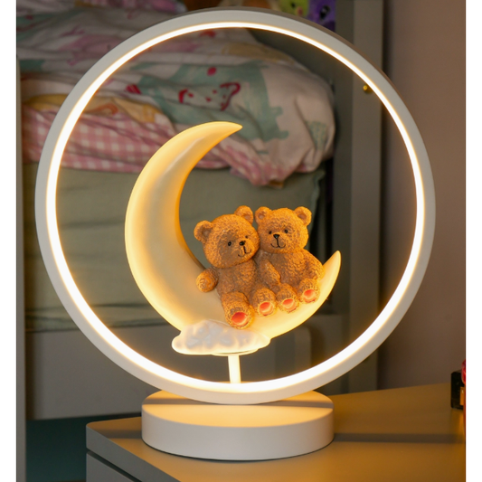 Double Teddy Bear LED Ring Light