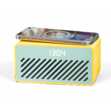 Rise Mix - Wireless Phone Charger, Bluetooth Speaker and Alarm Clock