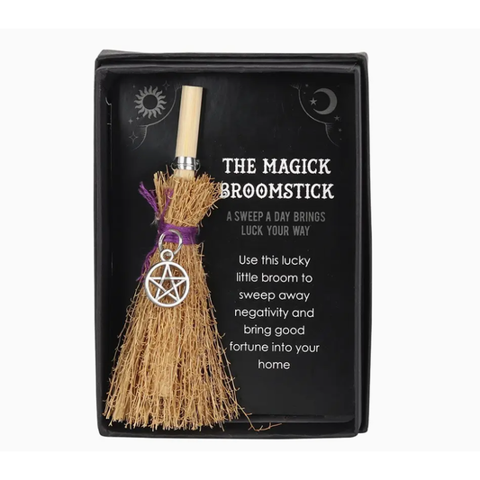 Pentagram Mini Magick Broomstick