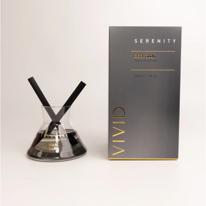 Vivid Black Oudh 200ml Diffuser