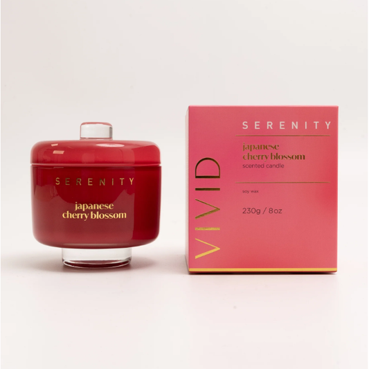 Vivid Japanese Cherry Blossom Candle
