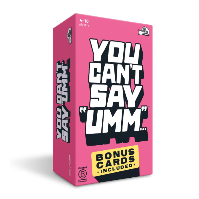 You Can't Say Umm Family Party Game