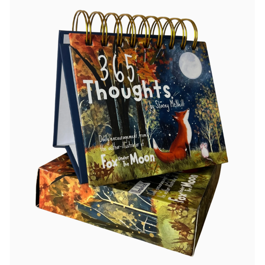 Fox Under The Moon - 365 Thoughts