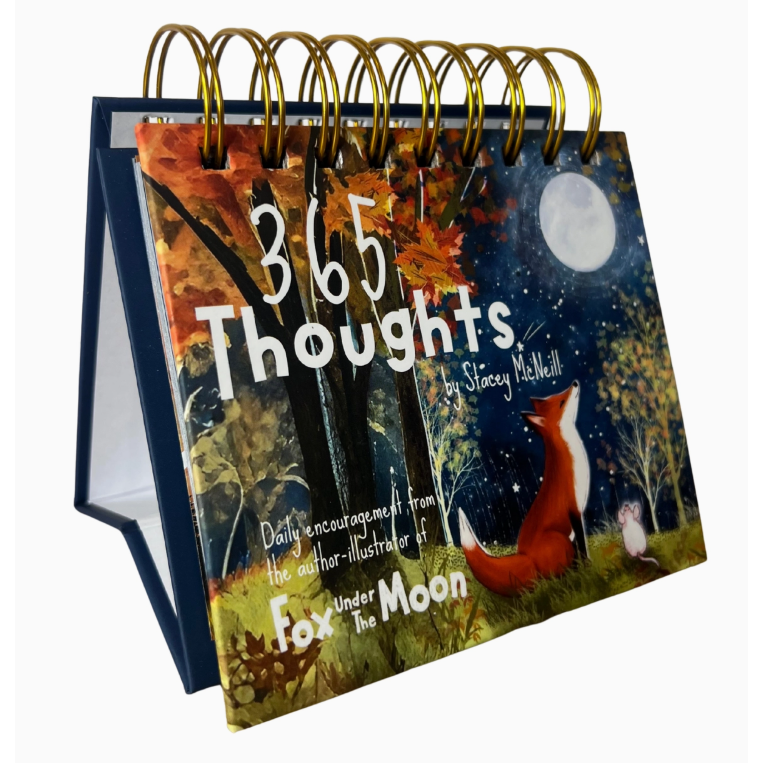 Fox Under The Moon - 365 Thoughts