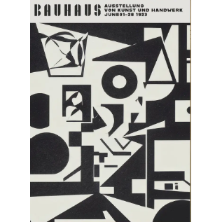Bauhaus Shapes Matte Print