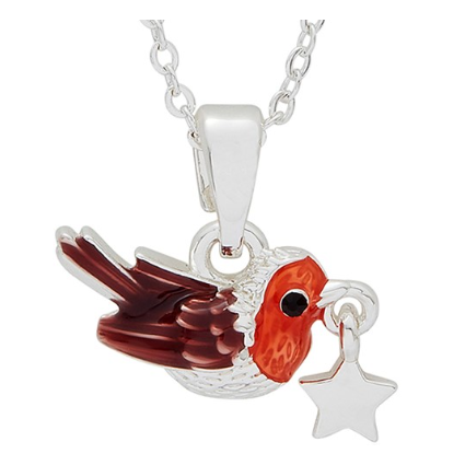 Fox Under The Moon - Little Things Silver Plated Necklace