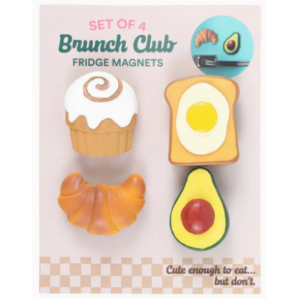 Brunch Club Fridge Magnets