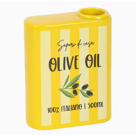 Olive Oil Ceramic Flower Vase