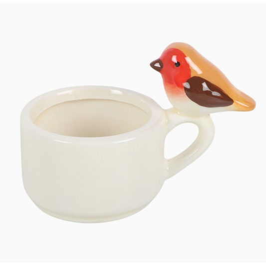 Robin Ceramic Tealight Holder