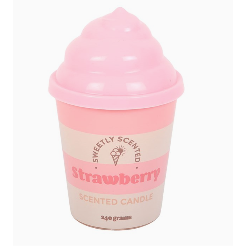 Strawberry Ice Cream Scented Candle