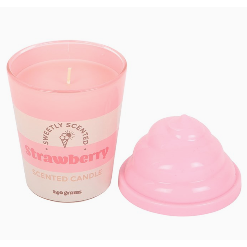 Strawberry Ice Cream Scented Candle