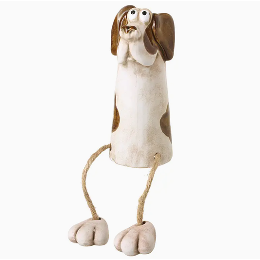 Ceramic Dangley Legged Dog
