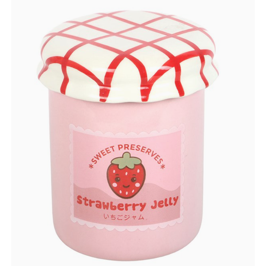 Strawberry Jelly Jar Oil Burner and Wax Warmer