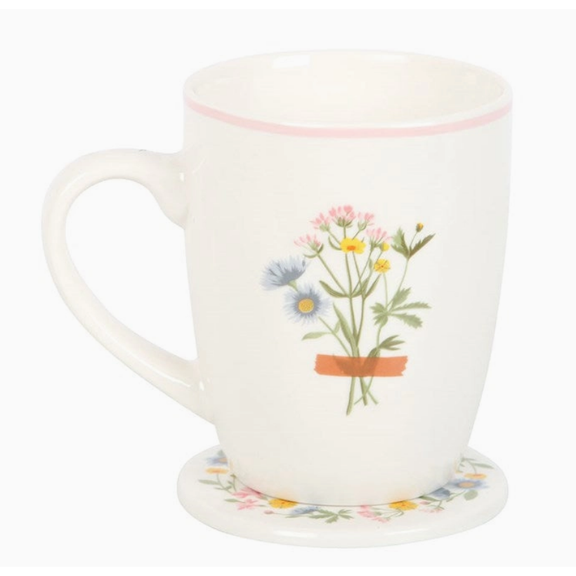 If Mums Were Flowers Mug & Coaster Set