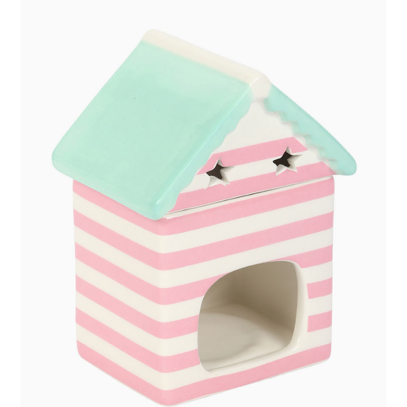 Pastel Beach Hut Oil Burner