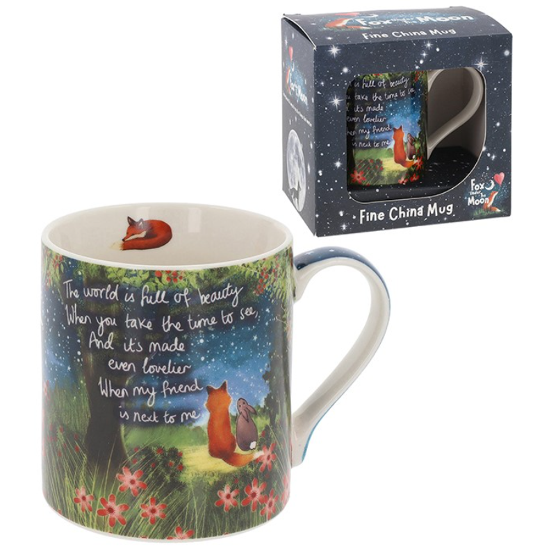 Fox Under The Moon Beautiful Friend Cup