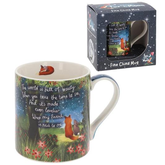 Fox Under The Moon Beautiful Friend Cup
