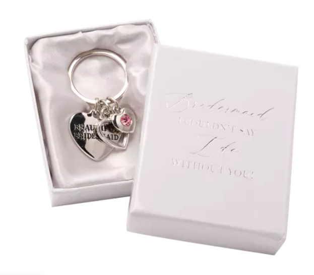 Bridesmaid Charm Keyring