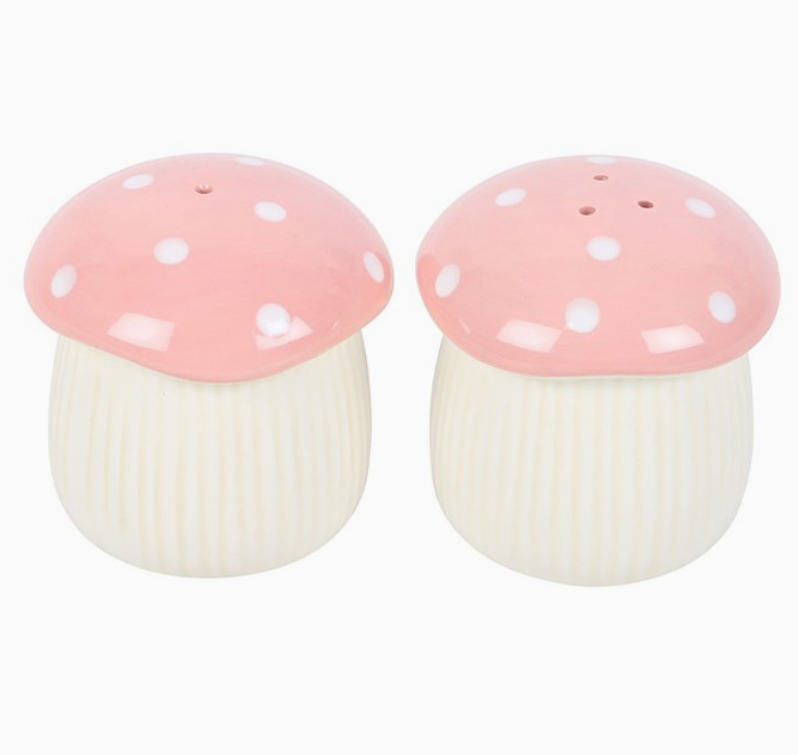 Mushroom Salt and Pepper Shakers