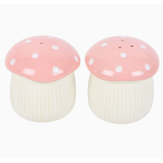 Mushroom Salt and Pepper Shakers
