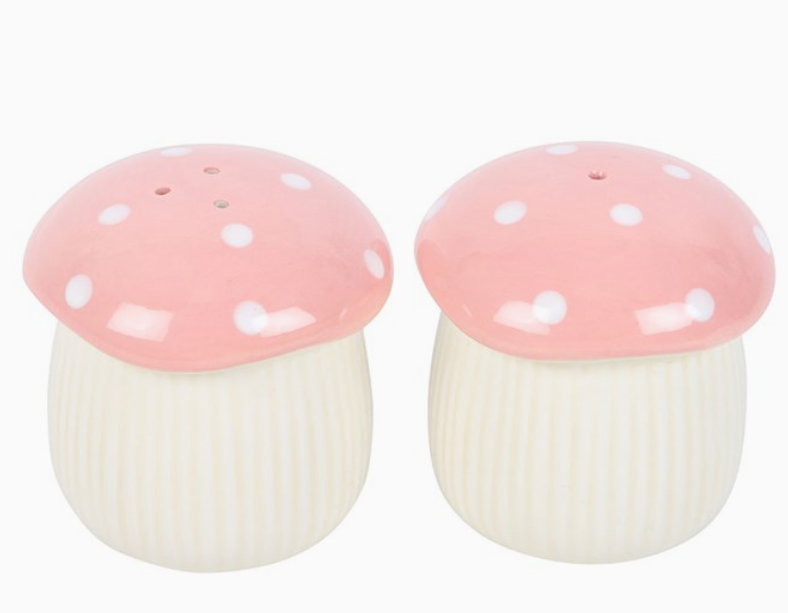 Mushroom Salt and Pepper Shakers