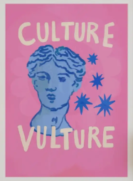 Culture Vulture Wall Art Print