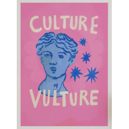 Culture Vulture Wall Art Print