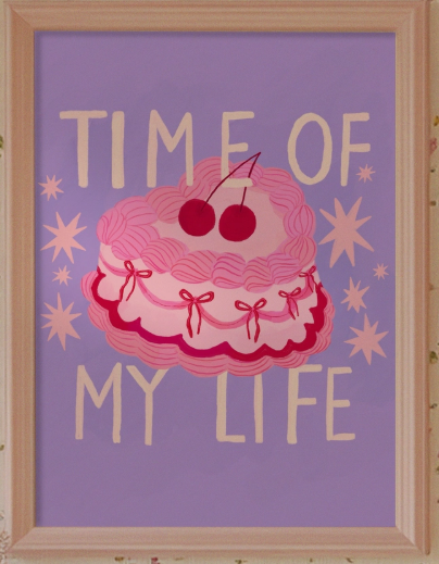 Time Of My Life Wall Art Print