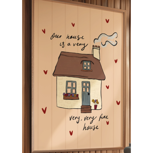 Our House Print