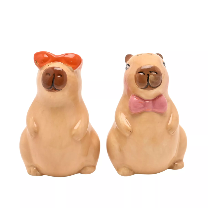 Capybara Salt and Pepper Shakers