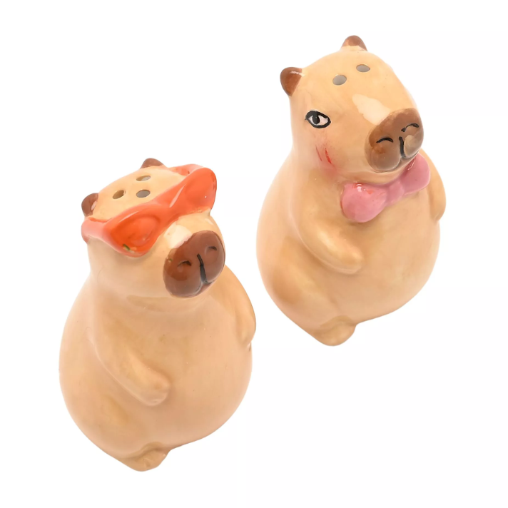 Capybara Salt and Pepper Shakers