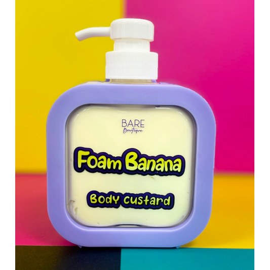 Foam Banana Body Custard