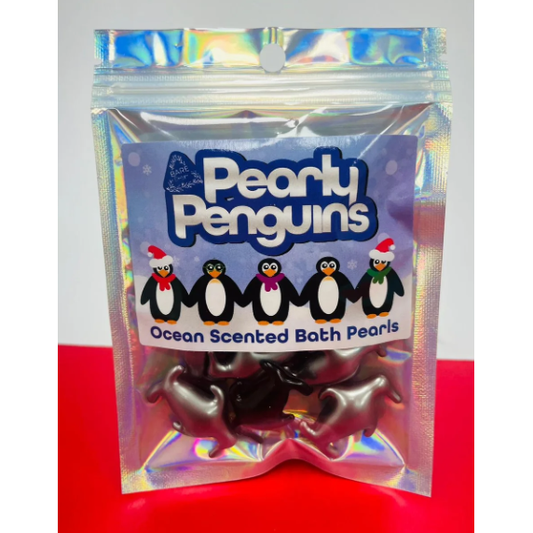 Pearly Penguins Bath Pearls