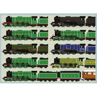 Flying Scotsman 1000 Piece Jigsaw