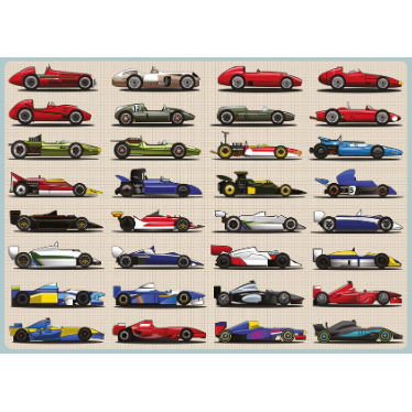 Grand Prix Racing Car 1000 Piece Jigsaw