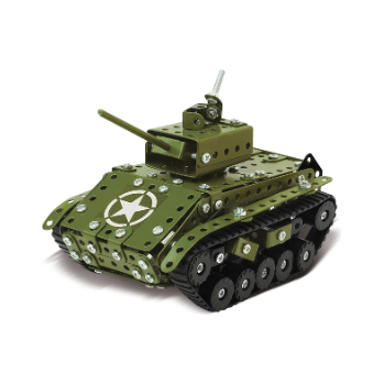 Sherman Tank Metal Construction Set