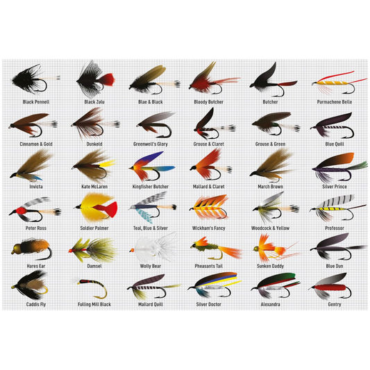 Vintage Fly Fishing 1000 Piece Jigsaw