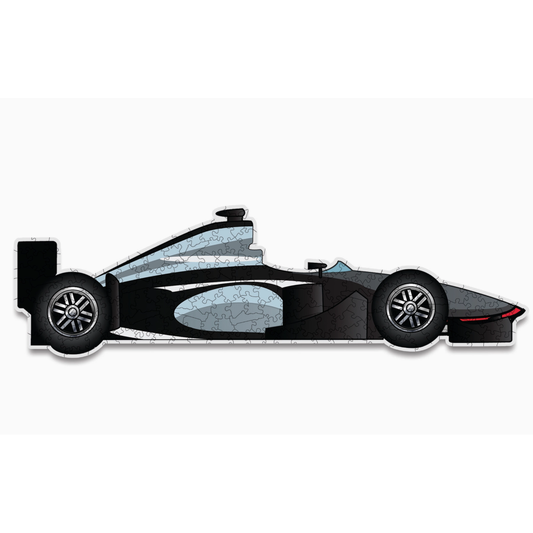 Grand Prix Car Shaped Wooden 170 Piece Jigsaw