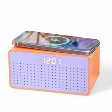 Rise Mix - Wireless Phone Charger, Bluetooth Speaker and Alarm Clock