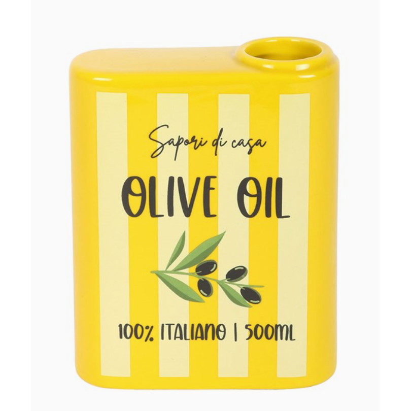 Olive Oil Ceramic Flower Vase