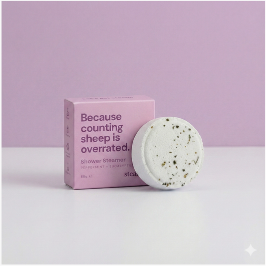 Shower Steamer - Purple - Because Counting Sheep